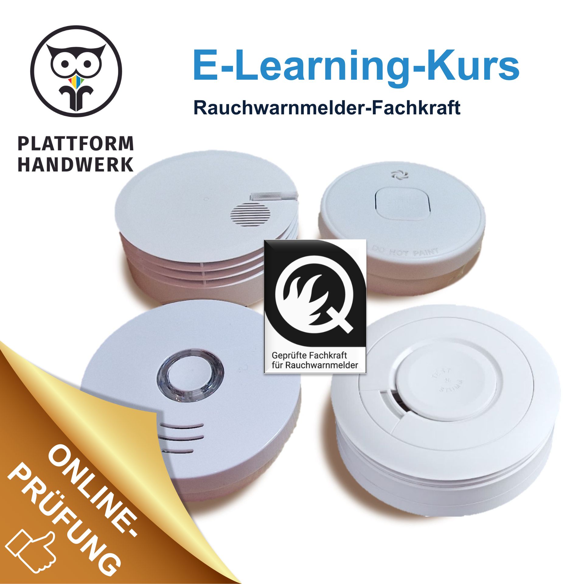 E-Learning Video-Kurs Rauchwarnmelder Fachkraft 